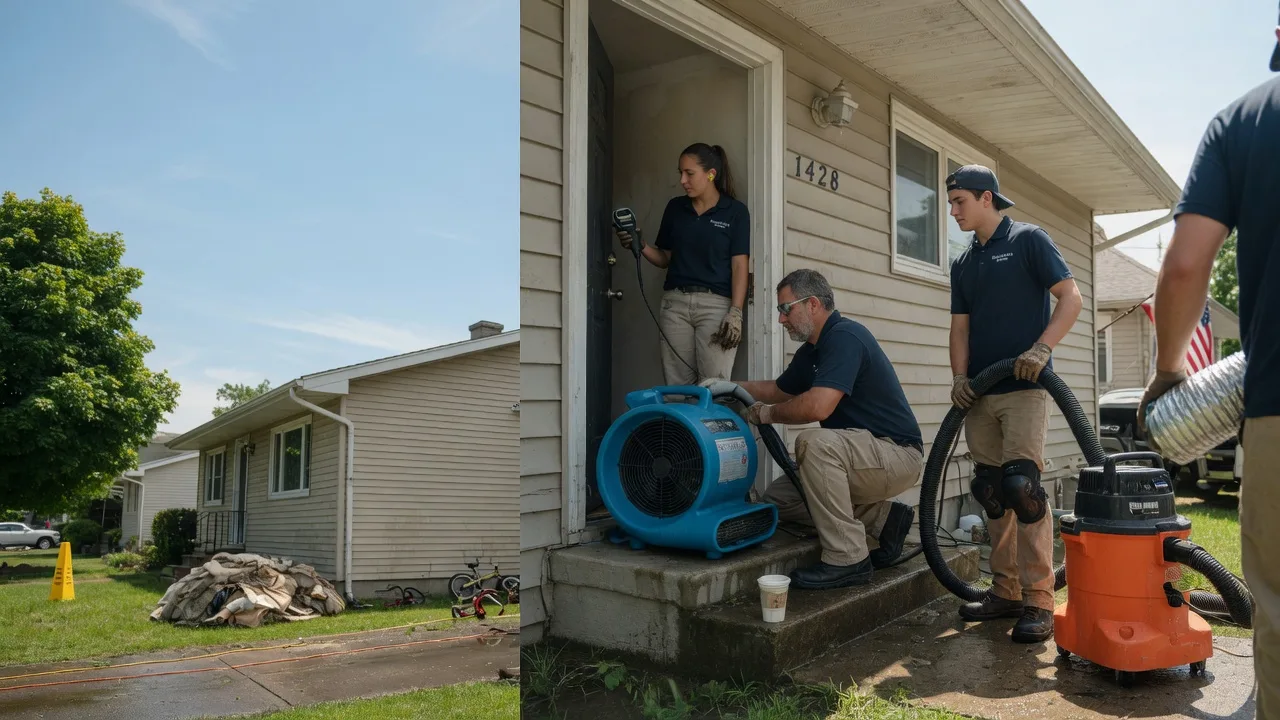Water Damage Restoration in Bruceville, IN near me